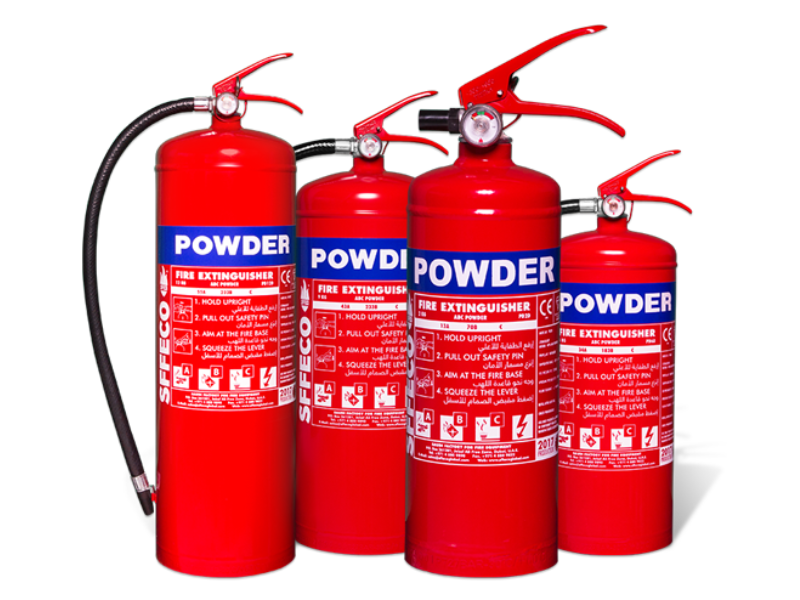 _ABC powder-based fire extinguishers